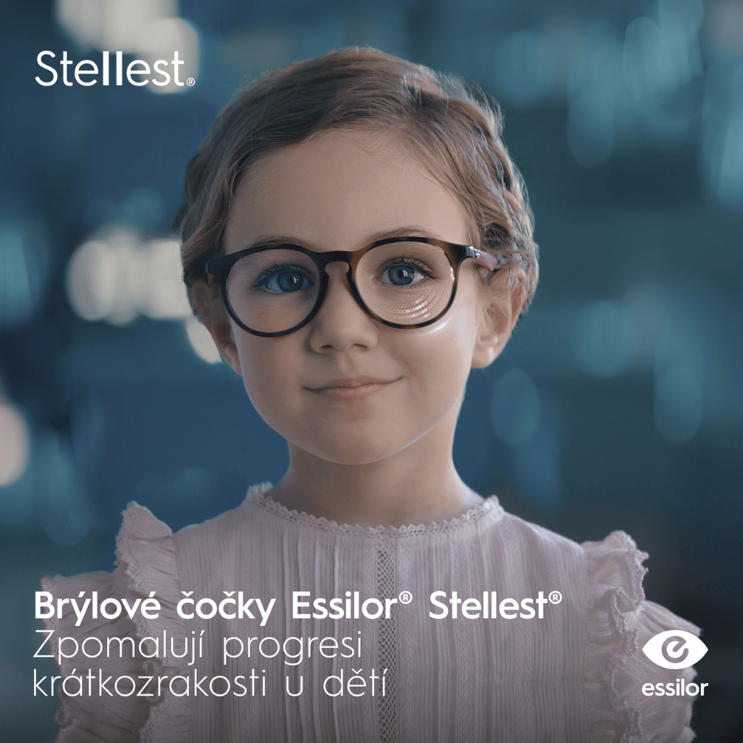 Stellest - brýle pro zpomalení růstu dioptrií u dětí